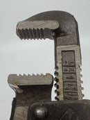 New Old Stock 1960s SUPER EGO made in Spain 14" Stillson Type Pipe Wrench 1-1/2" Cap. - Cardon Tools