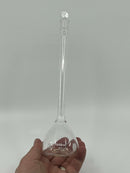 PAIR New Old Stock KIMBLE Chase 110ml CASSIA Volumetric Flask Class A with Glass Stopper - Cardon Tools