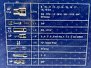 New Old Stock EXPERT by FACOM E031813 - 1/4 and 3/8" Drive 43pc Metric and Imperial Ratchet / Socket set 12pt - Cardon Tools