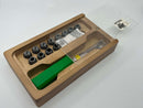 CAPORALI Italy ER-20 3/4" x 2-1/2" Collet Chuck Boxed Set includes 12 Collets 1-13mm Range - Cardon Tools
