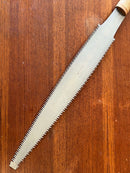 Unusual New Old Stock 330mm Double Sided Hand Forged Japanese  Saw - Cardon Tools
