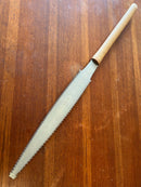 Unusual New Old Stock 330mm Double Sided Hand Forged Japanese  Saw - Cardon Tools