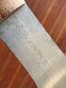 Unusual New Old Stock 330mm Double Sided Hand Forged Japanese  Saw - Cardon Tools
