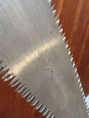 Unusual New Old Stock 330mm Double Sided Hand Forged Japanese  Saw - Cardon Tools