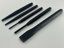 New Old Stock PROTO USA 5 pc Punch and Cold Chisel Set with Tool Roll - Discontinued - Cardon Tools