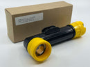 New Old Stock FULTON USA Made MX-212/U Angle Flash Light - Includes coloured lenses -2x D Cell - Cardon Tools