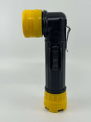 New Old Stock FULTON USA Made MX-212/U Angle Flash Light - Includes coloured lenses -2x D Cell - Cardon Tools