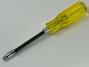 New Old Stock PROTO USA 6-3/4 inch Overall x  1/4" drive Flexible Socket Driver - Discontinued - Cardon Tools