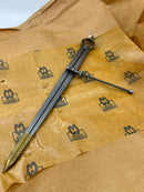 New Old Stock 12" Moore & Wright UK made 50/12 Solid Nut Spring Joint Divider Caliper - Cardon Tools
