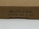 TINY New Old Stock WILDE No. 1 SN 7" Sheet Metal Tin Snips USA Made NO LONGER MADE - Cardon Tools