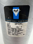 New Old Stock APT ( American Precision Tool USA Made ) Precision Boring Head with Integrated Shank, Straight Shank, 2-1/2" Head Dia., 5/8" Hole Dia. - BH-34C - Cardon Tools