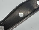 New Old Stock 1960s PREMIER Solingen Germany HAND Ground 8" High Carbon Steel Butchers Knife - Cardon Tools