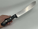 New Old Stock 1960s PREMIER Solingen Germany HAND Ground 8" High Carbon Steel Butchers Knife - Cardon Tools