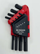 Facom Made in France 82H.JP9A Hex Key Set 9 Piece Metric 1.5mm to 10mm - Cardon Tools