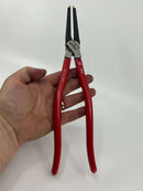Wiha MagicTip CIRCLIP Safety Ring INTERNAL Pliers .126" Tip 3-1/2" to 5" (85-140mm)  Ring Size 34612 - Cardon Tools