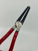 Wiha MagicTip CIRCLIP Safety Ring INTERNAL Pliers .126" Tip 3-1/2" to 5" (85-140mm)  Ring Size 34612 - Cardon Tools