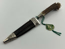 New Old Stock ( 1950s) REHWAPPEN Carl LINDER Solingen Germany Small Fixed Blade Knife with Sheath - Cardon Tools