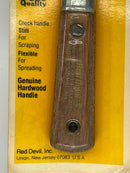 New Old Stock RED DEVIL USA made Professional Flexible 1-1/4" Putty Knife - Cardon Tools