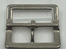 New Old Stock North & Judd USA made No. 899 1-3/4" Nickel Plated SOLID Brass Belt Buckle - Cardon Tools