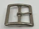 New Old Stock North & Judd USA made No. 899 1-3/4" Nickel Plated SOLID Brass Belt Buckle - Cardon Tools