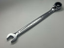 Facom 467 Series SATIN Chrome Reversible Ratcheting Combination Wrench - 8mm (467.8) - Cardon Tools