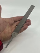 New Old Stock Grobet Swiss made 8" FLAT File Smooth Cut - Cardon Tools