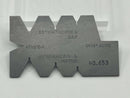 New Old Stock Fujikogu FUJI Tools Japan No. 653 Whitworth, BSF, BA, Acme, American & Metric Thread Gage - Cardon Tools