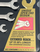 New Old Stock 6 pc CRAFTSMAN made in USA METRIC QUICK Combination Wrench SET  No. 42357 - Cardon Tools