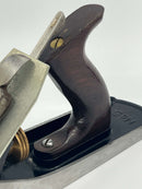 Unusual Stanley Bailey No. 5 ( Corrugated Sole) Plane with Rosewood Totes fitted with RARE Veritas SCRAPER Plane Attch. - Cardon Tools