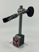 New Old Stock 1970s Eclipse UK made Heavy Duty Magnetic Test Indicator Base with Micro-Adjust - Cardon Tools