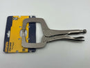 Irwin Vise-Grip 11R ORIGINAL Locking C Clamp Pliers with Regular Tips - Cardon Tools