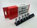 Koken made in Japan Z-series 1/4" Dr 6 Pt UNIVERSAL METRIC NUT GRIP Socket Set 8-14mm RS2441MZ/5 - Cardon Tools