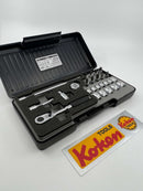 Koken made in Japan 1/4"  Dr Socket Set Z-SERIES 26pcs  W/ 72 TOOTH RATCHET P2285Z - Cardon Tools