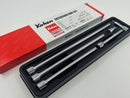 Koken made in Japan 1/4 Dr  6pc WOBBLE-FIX Extension Bar Set 28-250mm c/w  ABS TRAY PK2763/6 - Cardon Tools