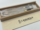 New Old Stock Laguiole Made in France Ebony Handled Carving Boxed Presentation Set - Cardon Tools