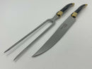 New Old Stock Laguiole Made in France Ebony Handled Carving Boxed Presentation Set - Cardon Tools