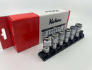 Koken made in Japan Z-series 3/8" Dr 6 Pt UNIVERSAL METRIC NUT GRIP Socket Set 8-17mm RS3441MZ/6 - Cardon Tools