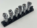 Koken made in Japan Z-series 3/8" Dr 6 Pt UNIVERSAL METRIC NUT GRIP Socket Set 8-17mm RS3441MZ/6 - Cardon Tools