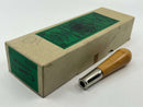 New Old Stock Nicholson No. 2 Long Ferule Birch  Wood File Handle - Cardon Tools