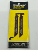 New Old Stock DISSTON Canada Bayonet Style HSS Metal Cutting Jig Saw blades 2 pack 10 Teeth - Cardon Tools