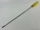 Beautiful New Old Stock PROTO USA Made Narrow Extra Long Slotted Screwdriver ( 3/16" x 15-1/2") - Discontinued J9637C - Cardon Tools