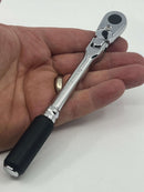 Koken made in Japan 1/4" Dr  Z-SERIES FLEX-HEAD Ratchet 72 Teeth  LENGTH 160mm  2726Z-160 - Cardon Tools