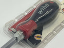 WIHA Germany Extra Heavy Duty 12mm Slotted Tip Screwdriver with Steel Striking Cap - Discontinued - Cardon Tools