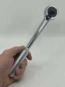 New Old Stock 10" S-K SK USA Made 1/2" SuperKrome Reversible Ratchet - Cardon Tools