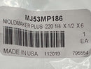 Carbabrasive USA made Moldmaker Plus 220 Grit 1/4" x 1/2" x 6" Green Silicone Carbide - Cardon Tools