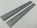 4 pc SET New Old Stock 1980s Rabone Chesterman UK made Rules 12" and 6"