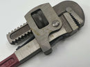 New Old Stock 1960s PROTO Challenger 10"  Stillson Type Adjustable PIPE WRENCH  Made in USA