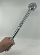 New Old Stock 18" S-K SK USA Made 3/4" SuperKrome Reversible Ratchet No. 41470