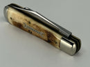 New Old Stock 2019  Great Eastern Cutlery - Tidioute Cutlery PA USA Hand Crafted Folding Knife - Natural Oily Creek Bone Handle