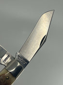 New Old Stock 2019  Great Eastern Cutlery - Tidioute Cutlery PA USA Hand Crafted Folding Knife - Natural Oily Creek Bone Handle